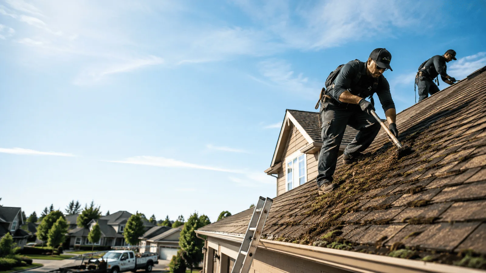 Roof Moss Removal in Grinnell, KS near me